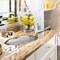 Nantucket Sinks 17.5In. x 13.75In. Hand Hammered Stainless Steel Oval Undermount Bathroom Sink With Overflow OVS-OF - alternate 4